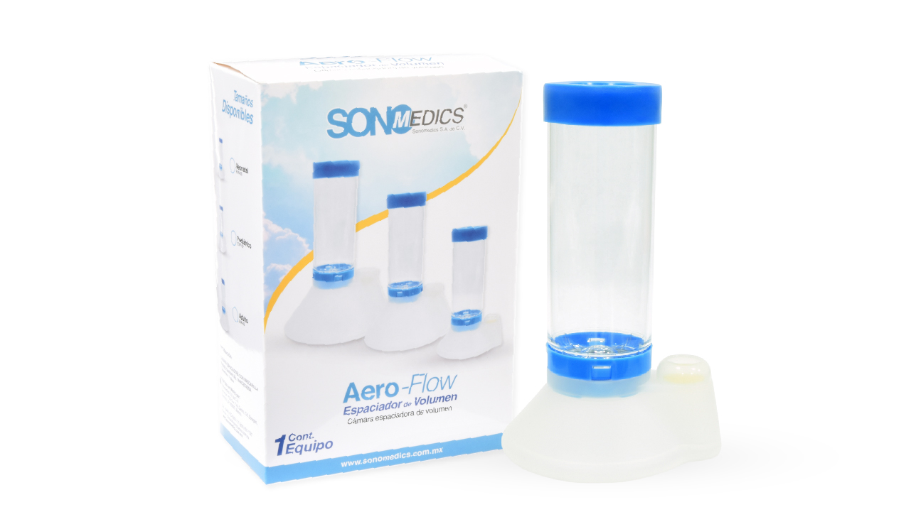 Espaciador de volumen neonatal