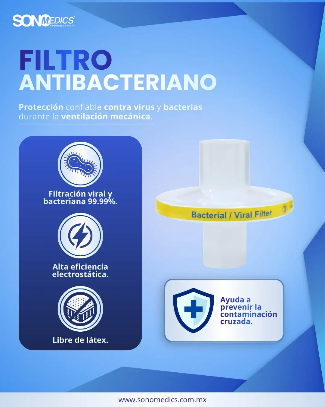 Filtro Antibacteriano