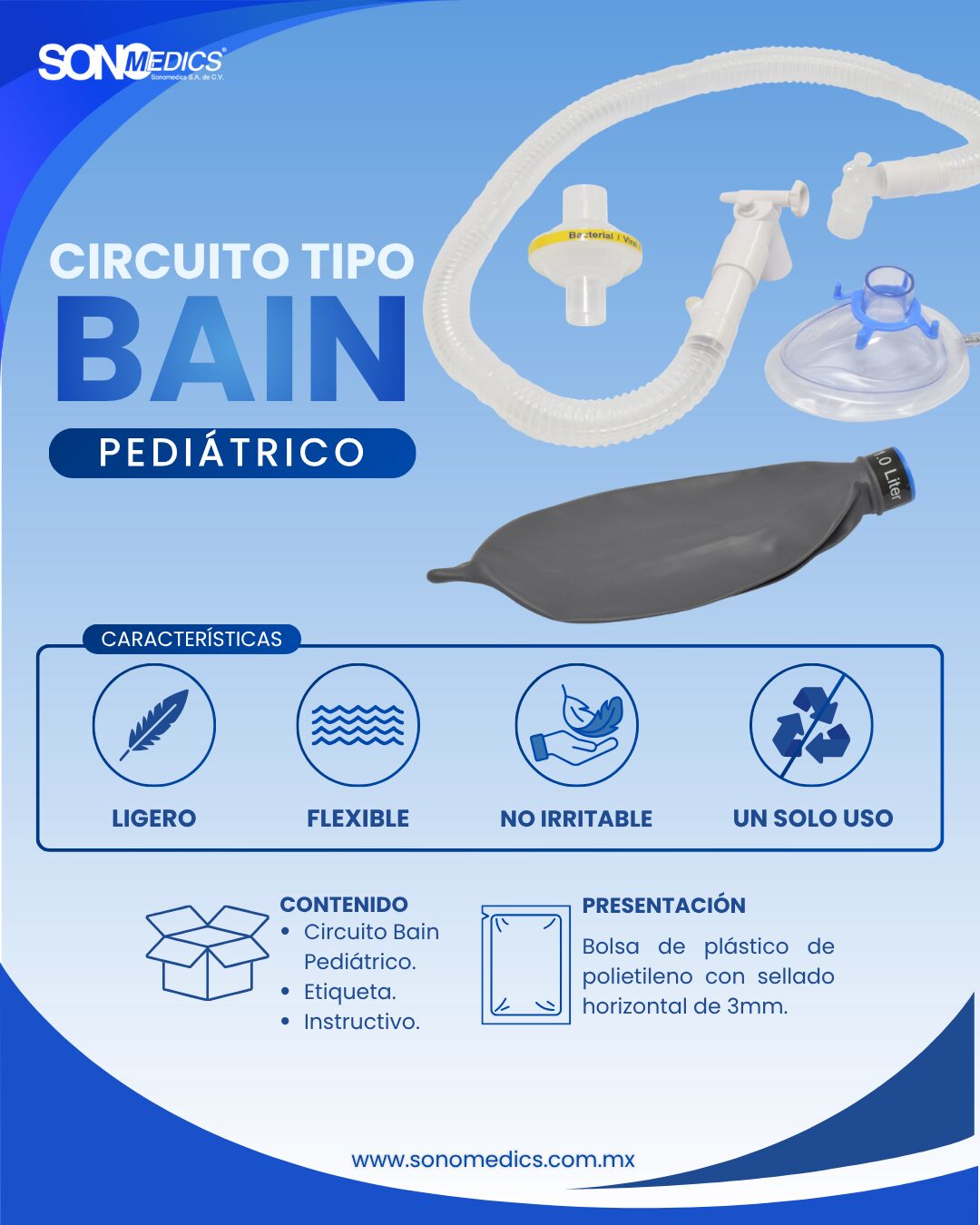 Circuito Bain Pediátrico